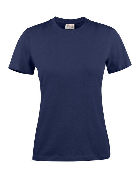 Printer Ladies Heavy T-Shirt - Navy