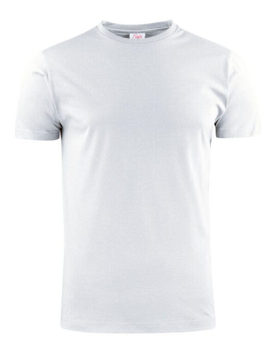 Printer Mens Heavy T-Shirt - White