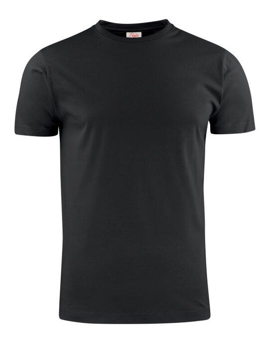 Printer Mens Heavy T-Shirt - Black