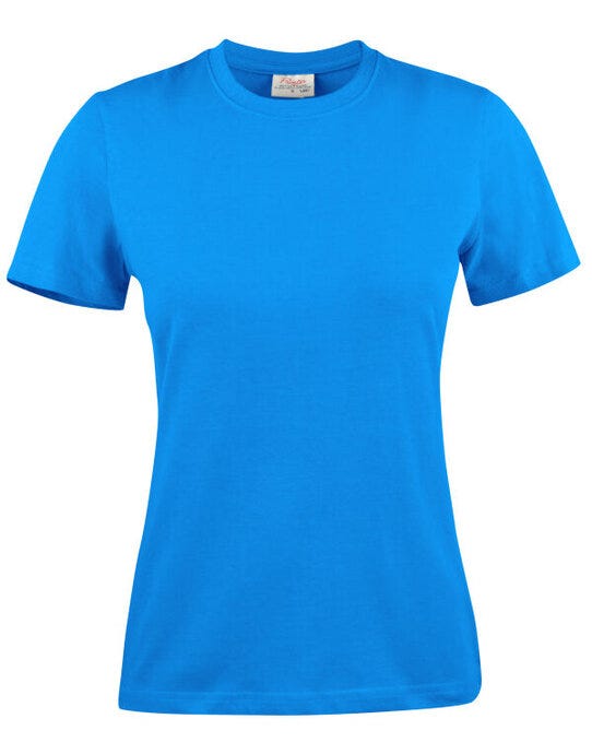 Printer Ladies Light T-Shirt - Ocean Blue