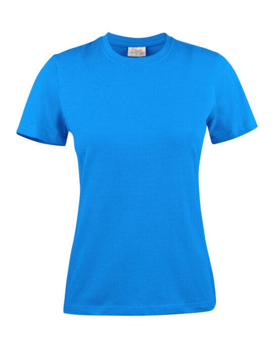 Ladies Heavier Pro T - Ocean Blue