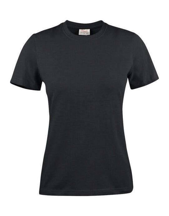 Ladies Heavier Pro T - Black