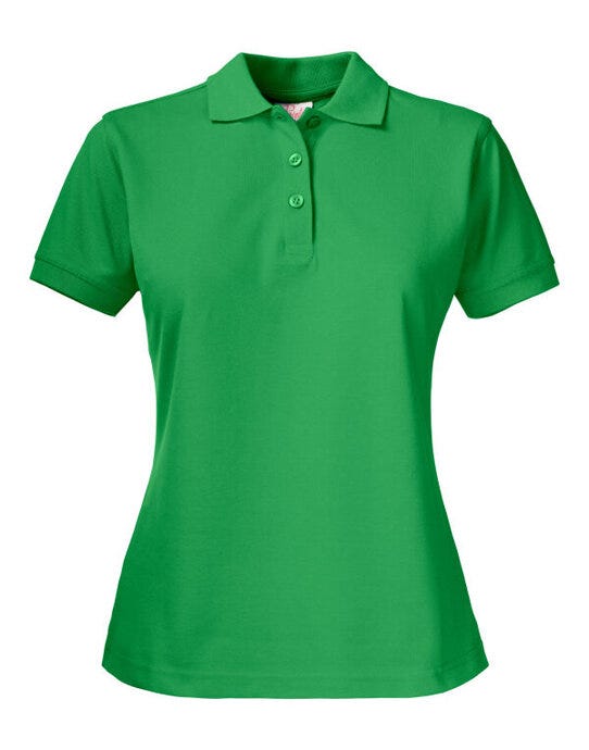 Printer Ladies Surf Pro Polo - Fresh Green