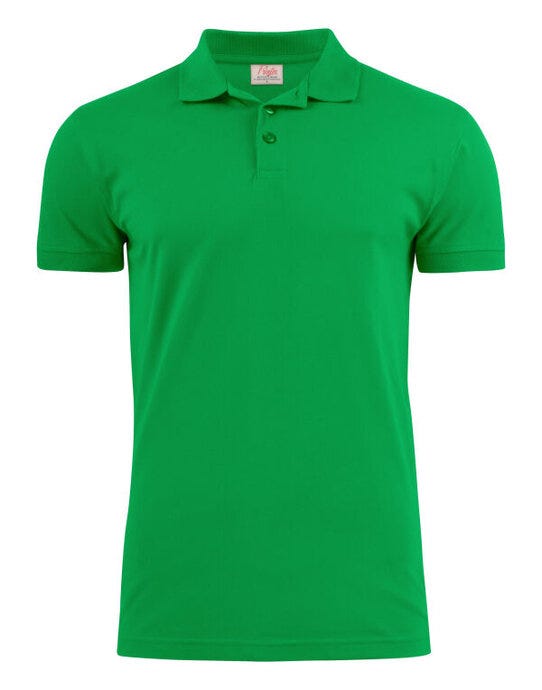 Printer Mens Surf Stretch Polo - Fresh Green