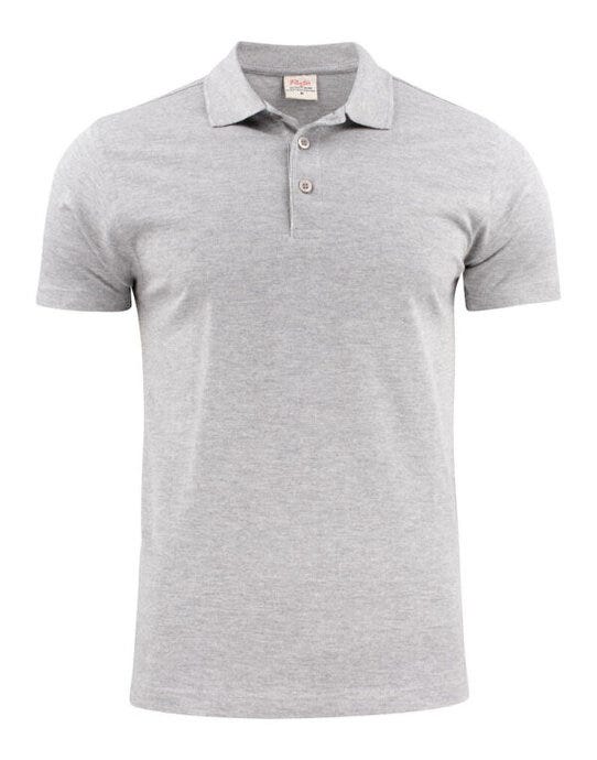Printer Mens Surf Light RSX Polo - Grey Melange