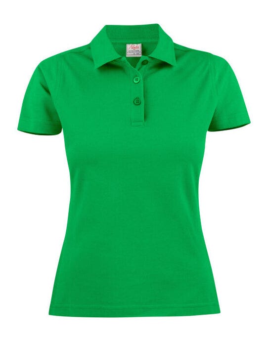 Printer Ladies Surf Light Polo - Fresh Green