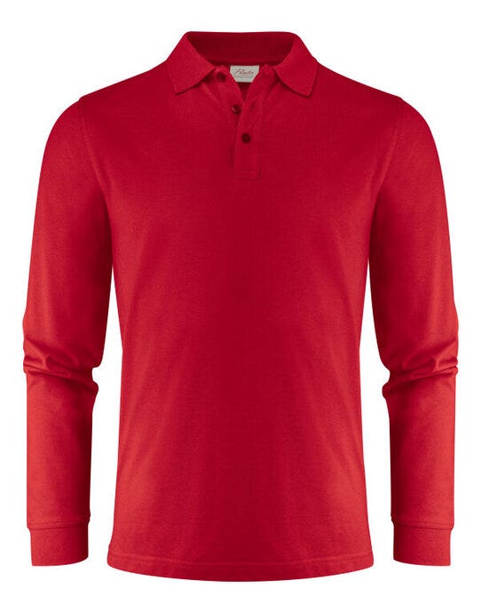 Printer Mens Surf Pro LS Polo - Red