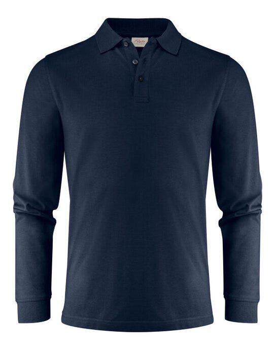 Printer Mens Surf Pro LS Polo - Navy