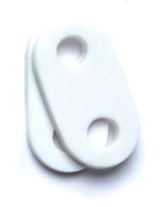 Drawstring Stopper2pk - White