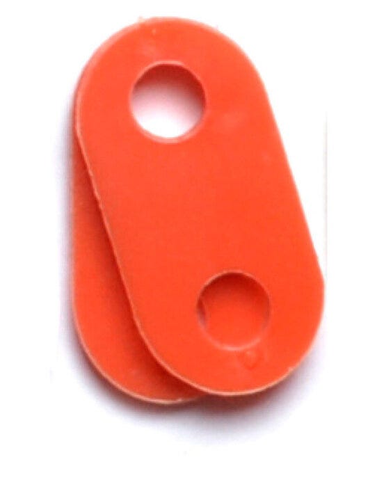Drawstring Stopper2pk - Bright Orange