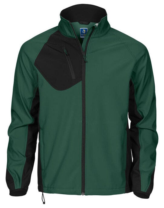 ProJob Prio 2422 Softshell Jacket - Forest Green
