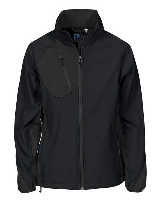 ProJob Prio 2423 Ladies Softshell Jkt - Black