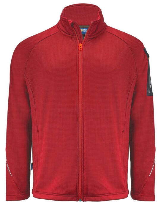 ProJob 3319 Microfleece Jacket - Red