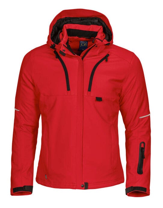 ProJob 3412 Ladies Functional Jkt - Red