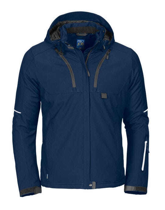 ProJob 3413 Ladies Padded Functional Jkt - Navy