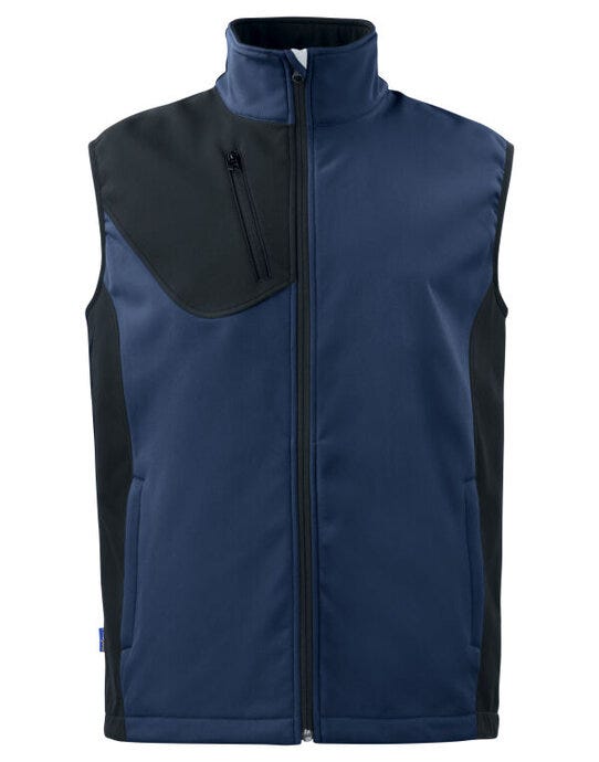 ProJob Prio 3702 Softshell Vest - Navy