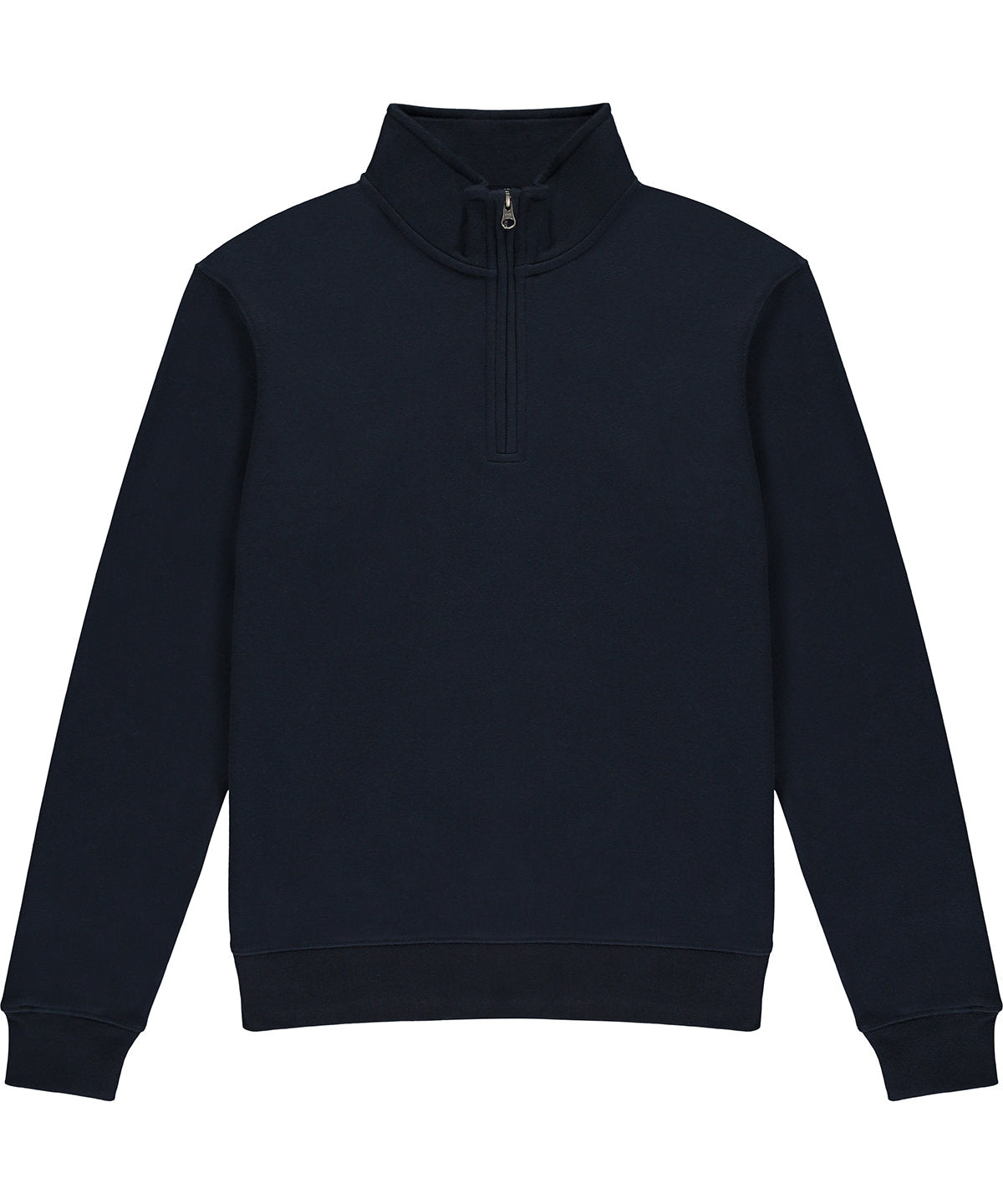 Regular fit ¼-zip sweatshirt - Navy