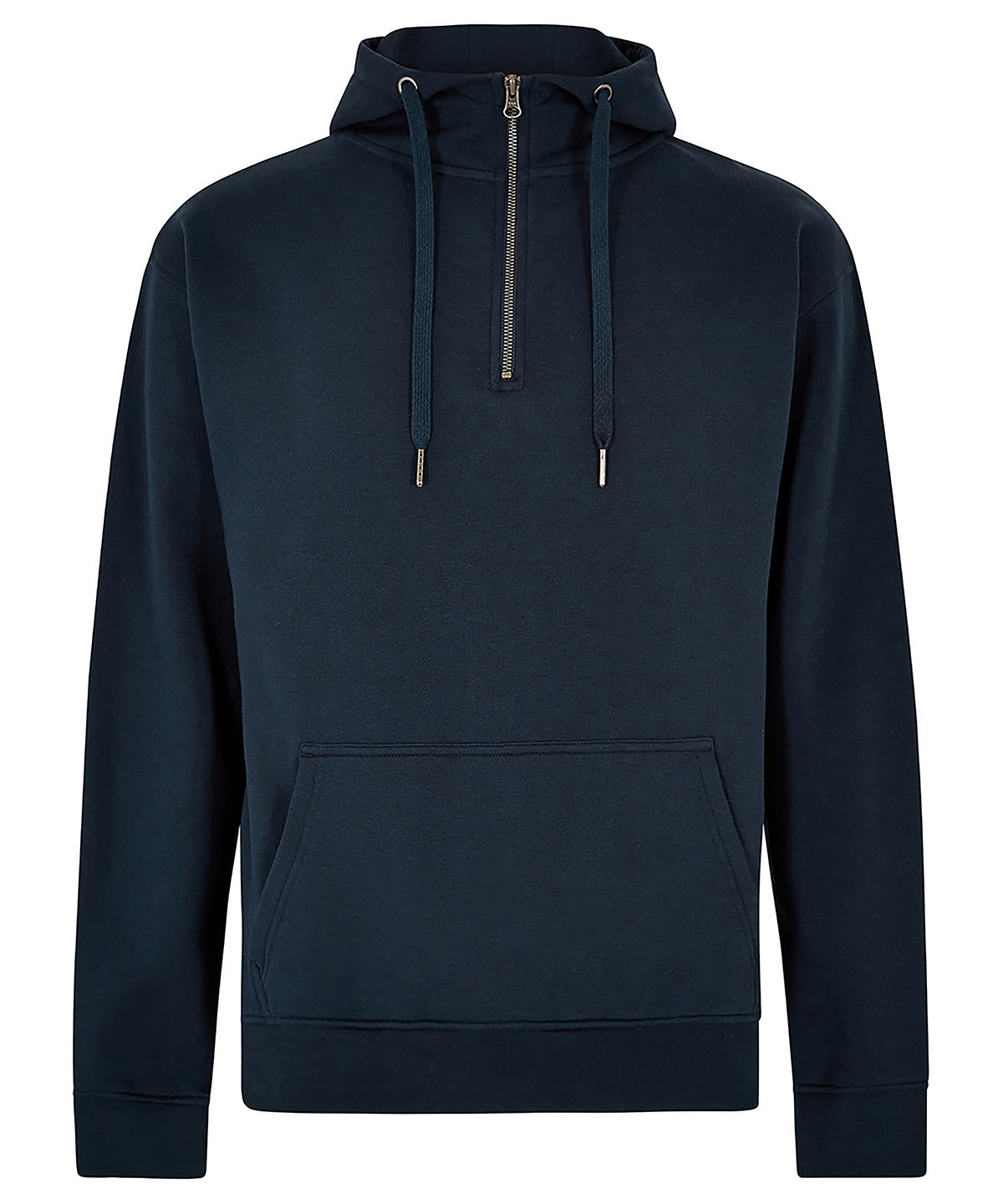 Regular fit 1/4 zip hoodie - Navy