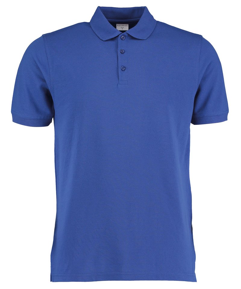 Klassic heavyweight polo superwash® 60°C (slim fit) - Royal