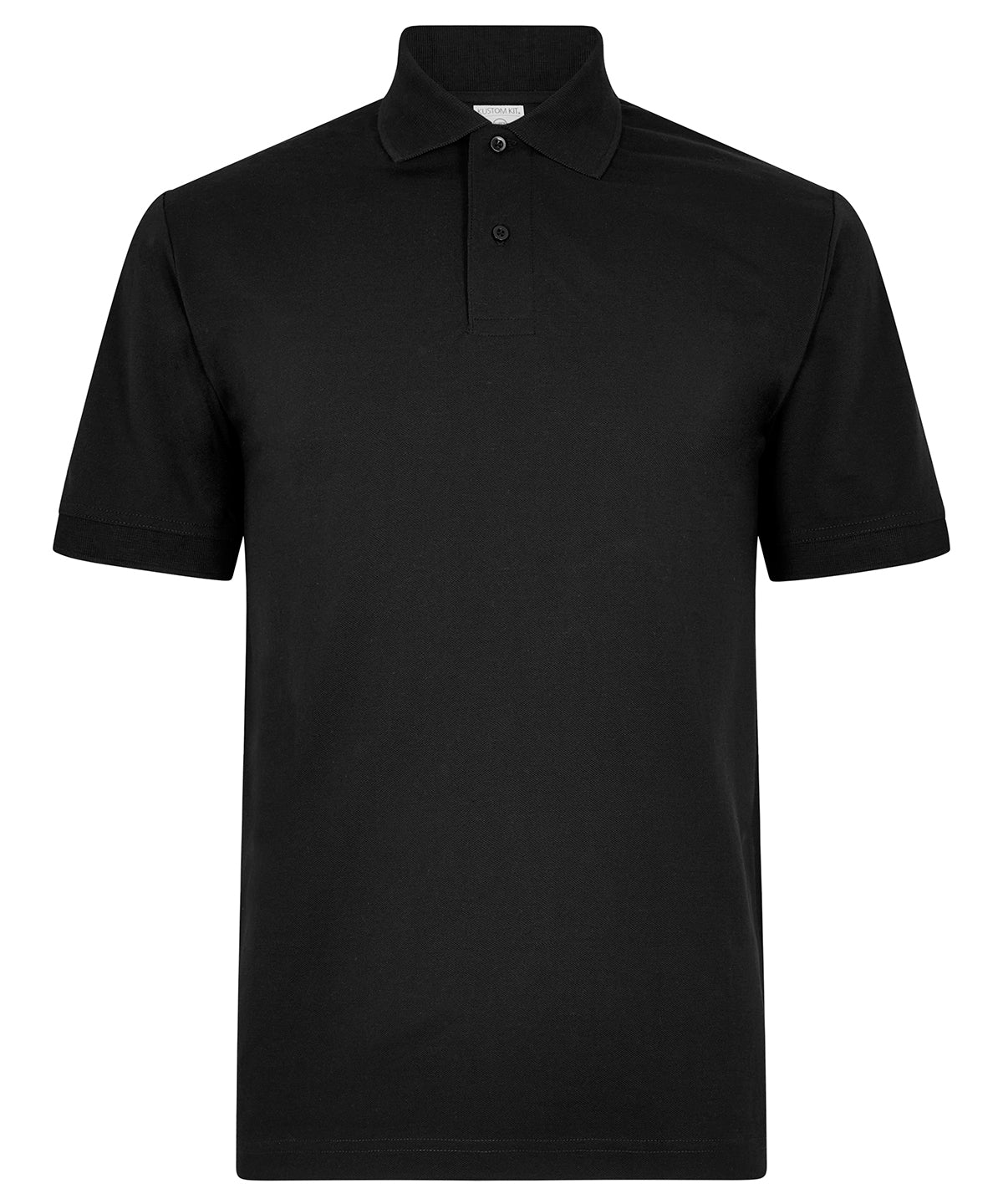 Regular fit recycled Superwash® 60°C polo - Black