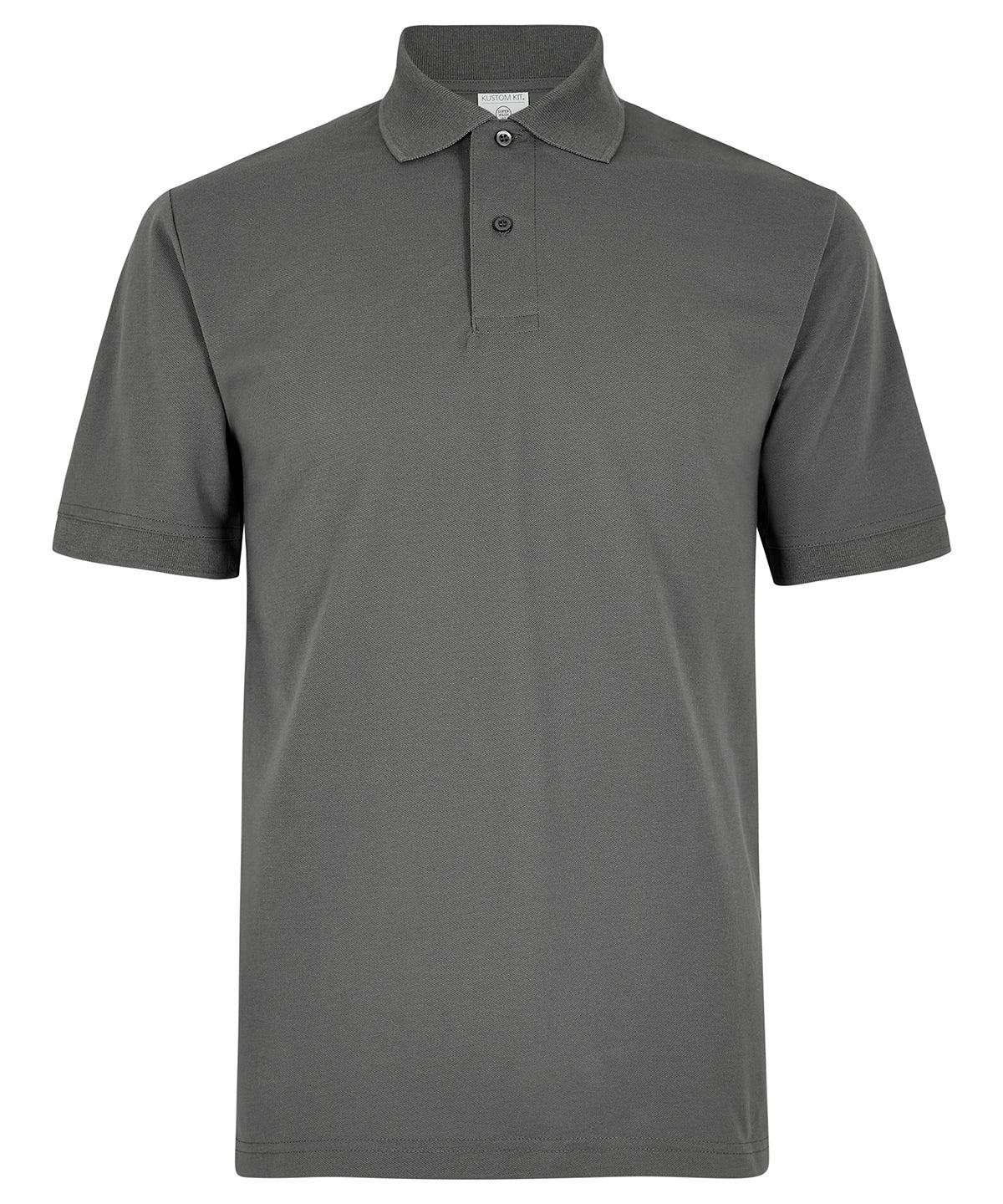 Regular fit recycled Superwash® 60°C polo - Graphite