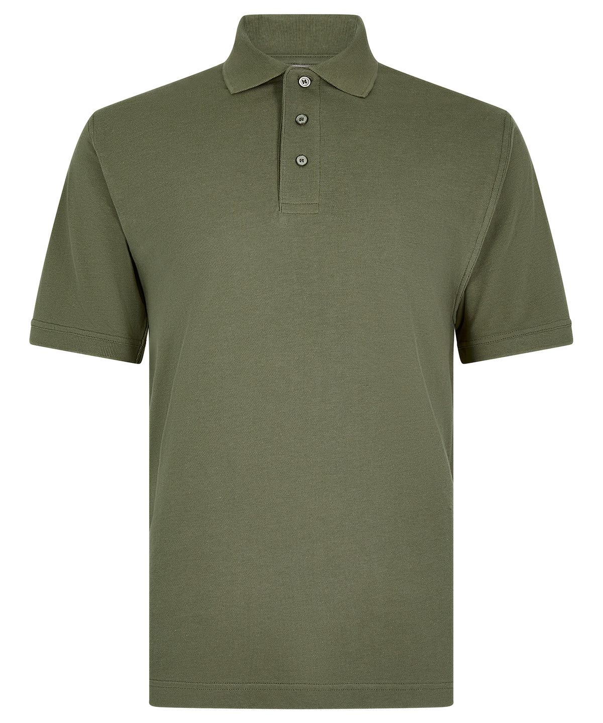 Classic fit cotton Klassic Superwash® 60° polo  - Camo Green