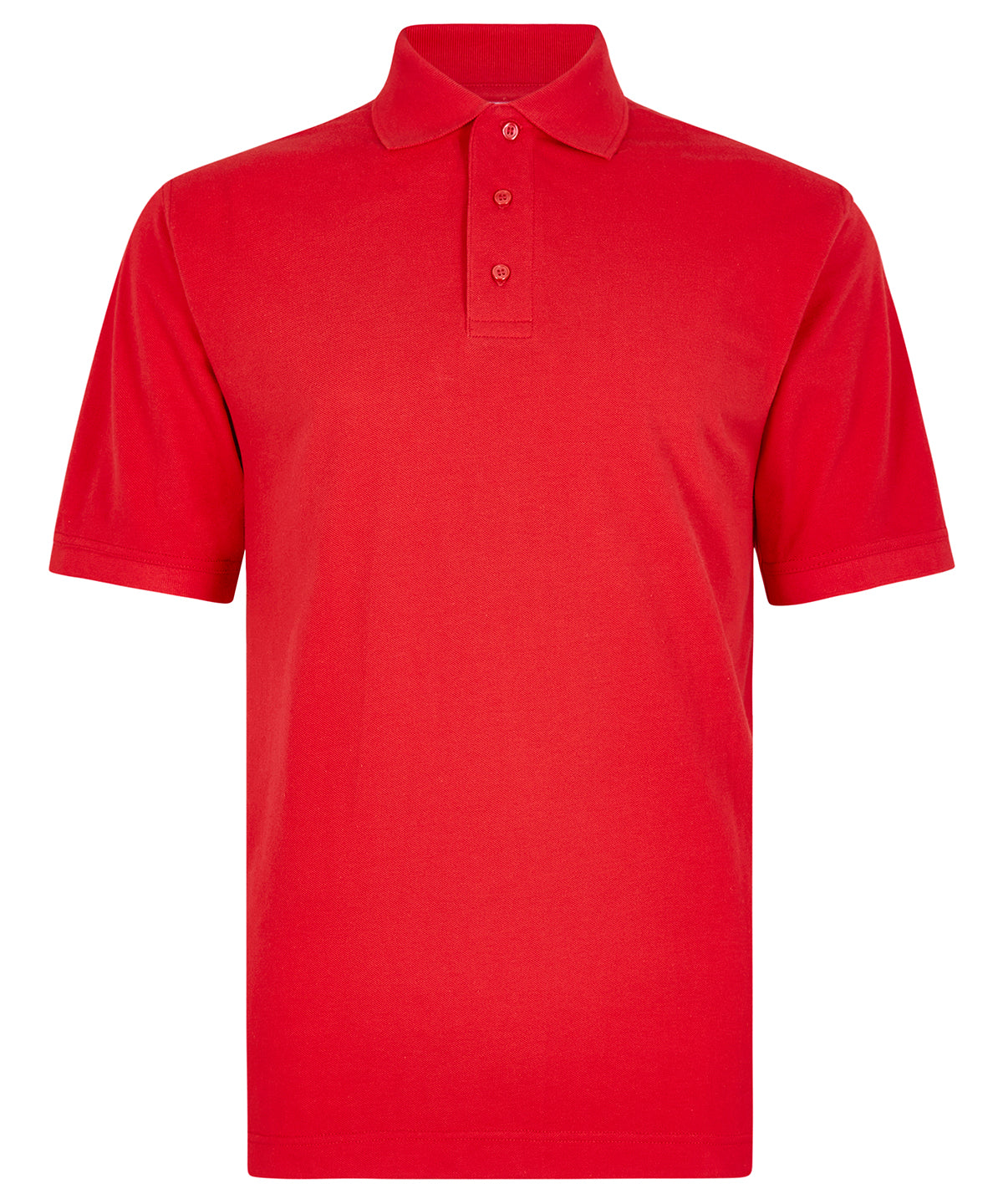 Classic fit cotton Klassic Superwash® 60° polo  - Tomato Red
