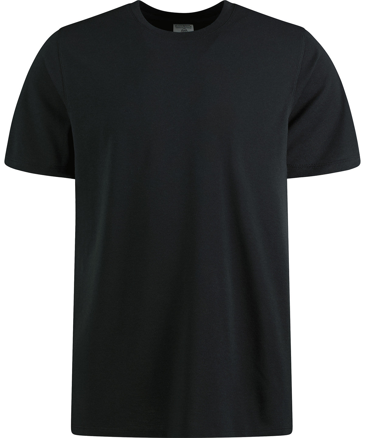 Superwash® 60° piqué tee (regular fit) - Black