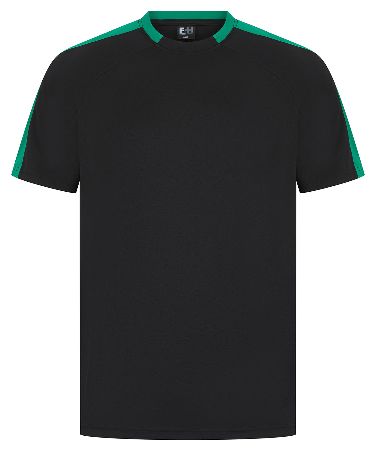 Unisex team t-shirt  - Black/Emerald