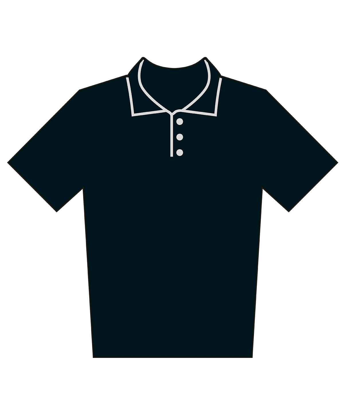 Adults team polo shirt - Black