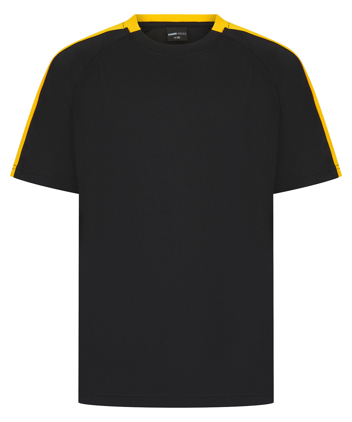 Kids team t-shirt - Black/Gold