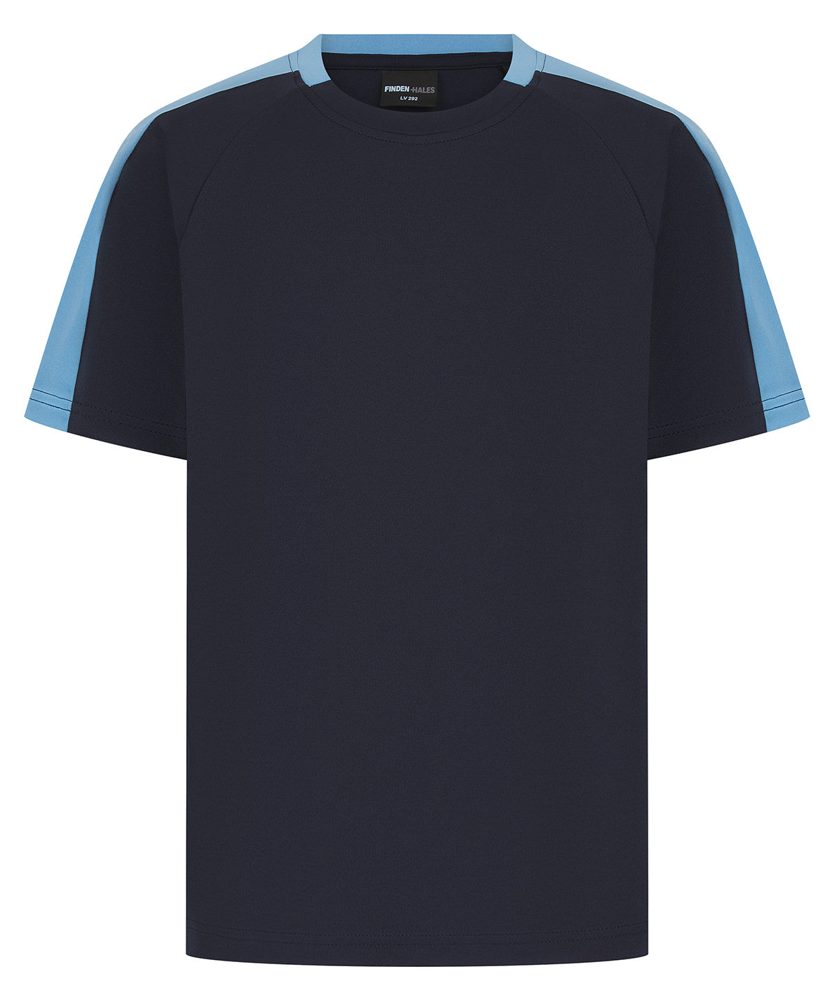 Kids team t-shirt - Navy/Sky