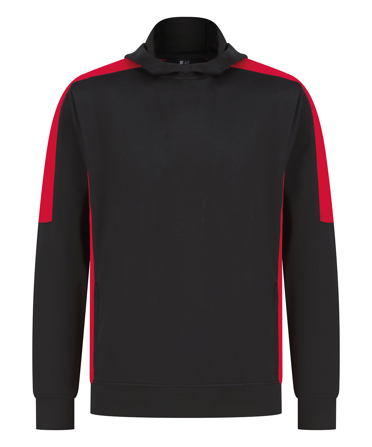 Adults’ team hoodie - Black/Red
