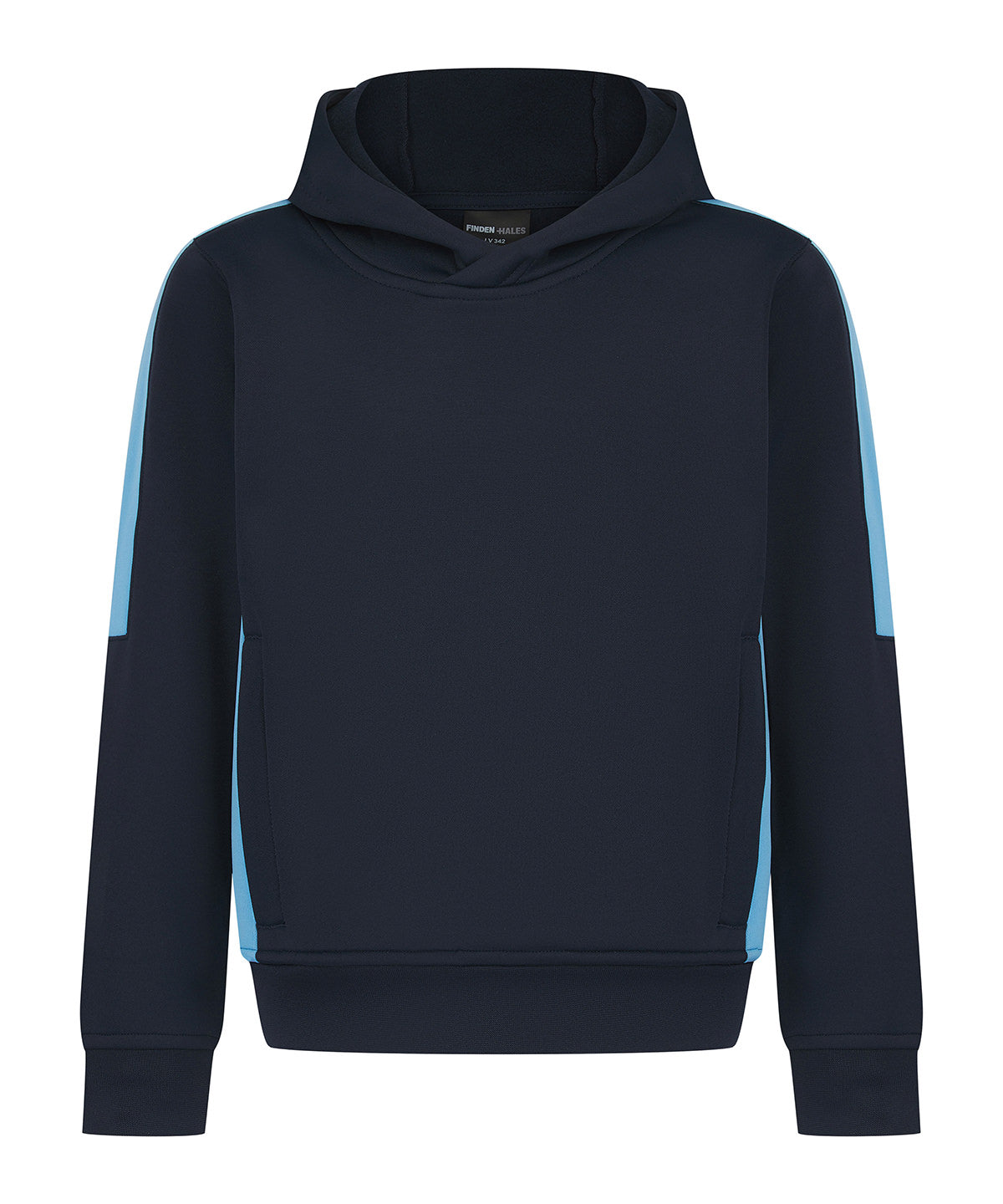 Kids' team hoodie - Navy/Sky