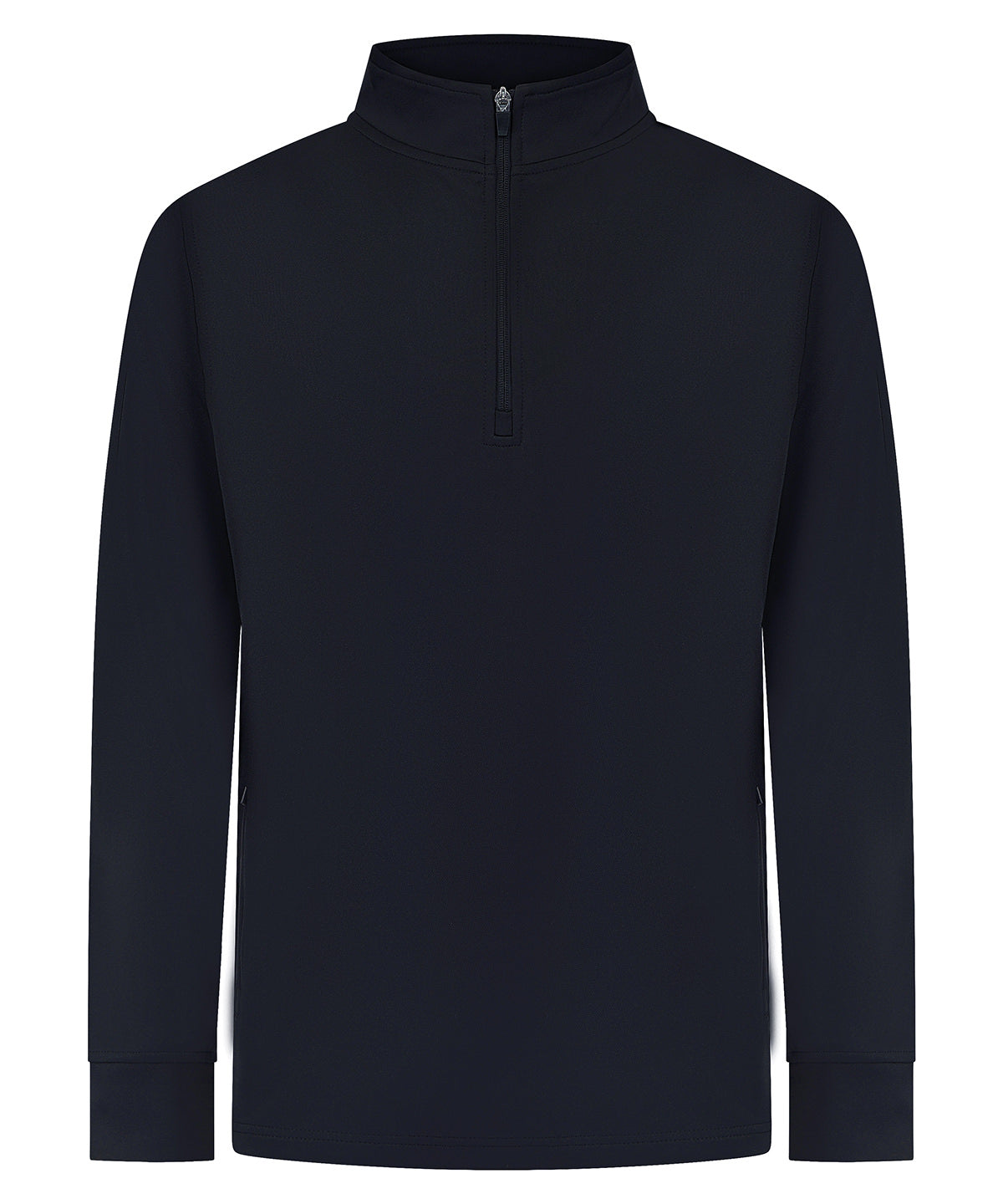 ¼-Tracksuit top - Navy