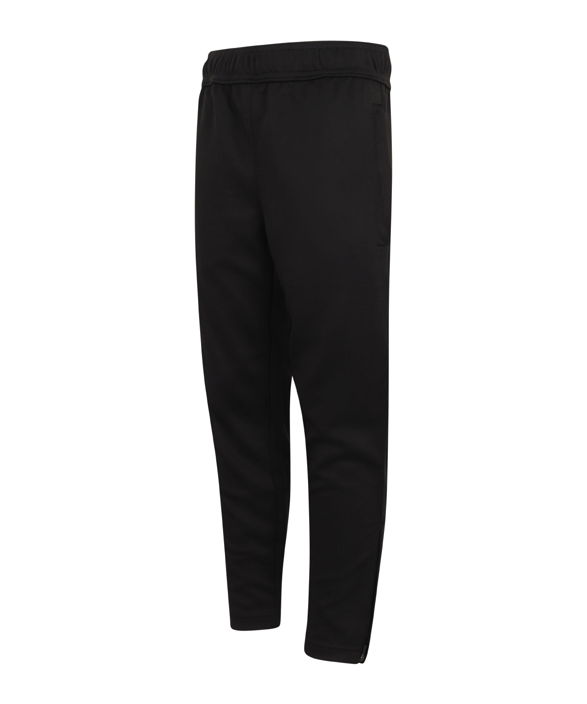 Kids knitted tracksuit pants - Black