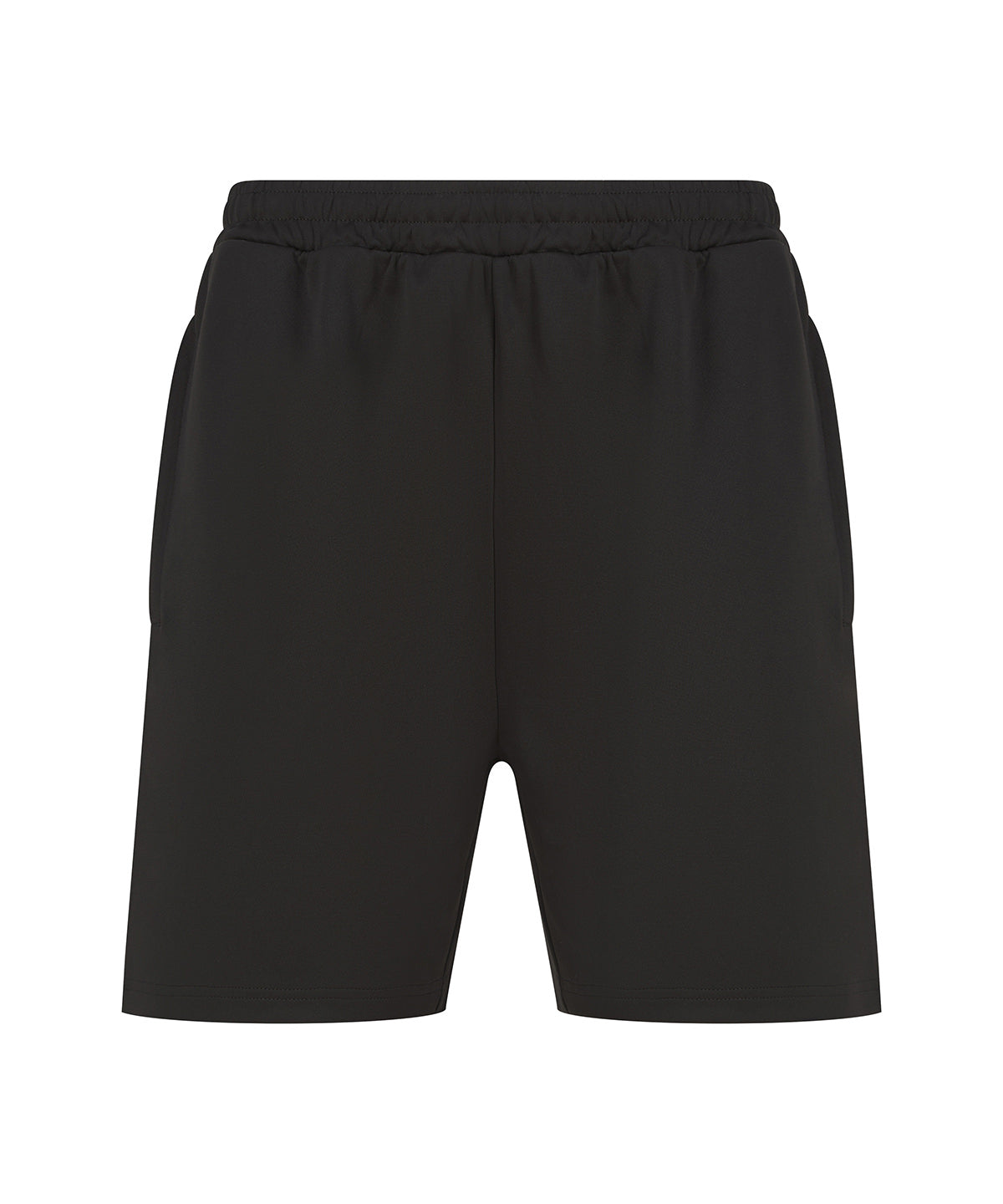 Knitted shorts with zip pockets - Black