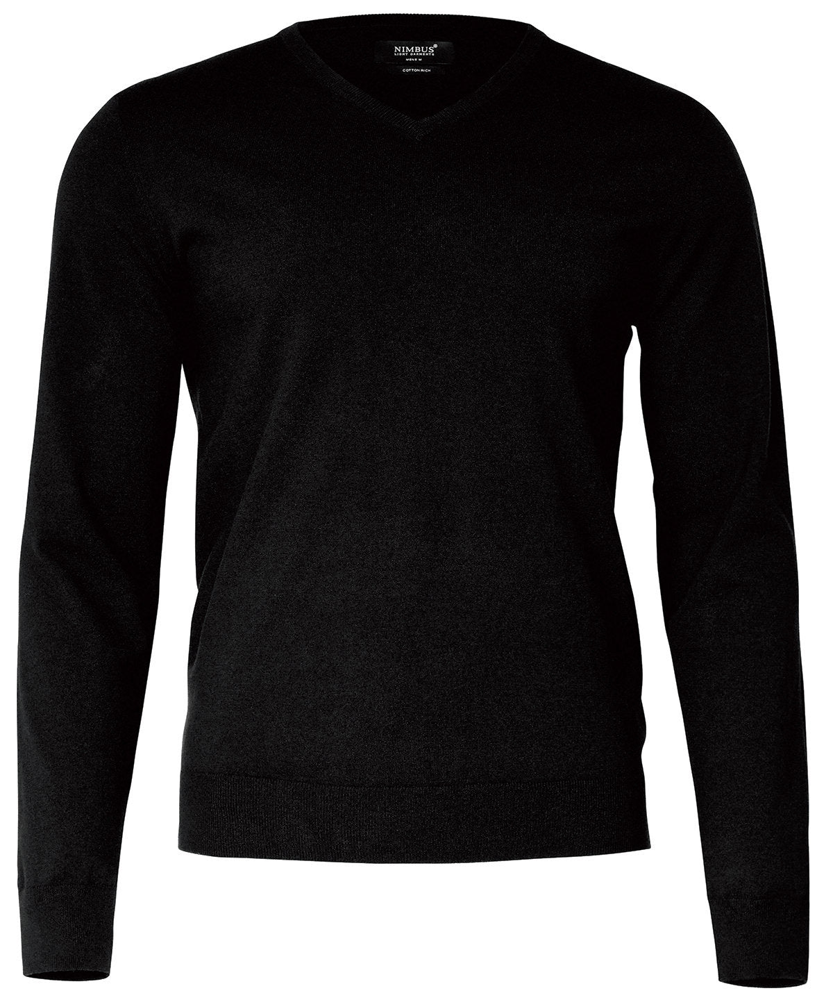 Brighton – elegant v-neck knit - Black