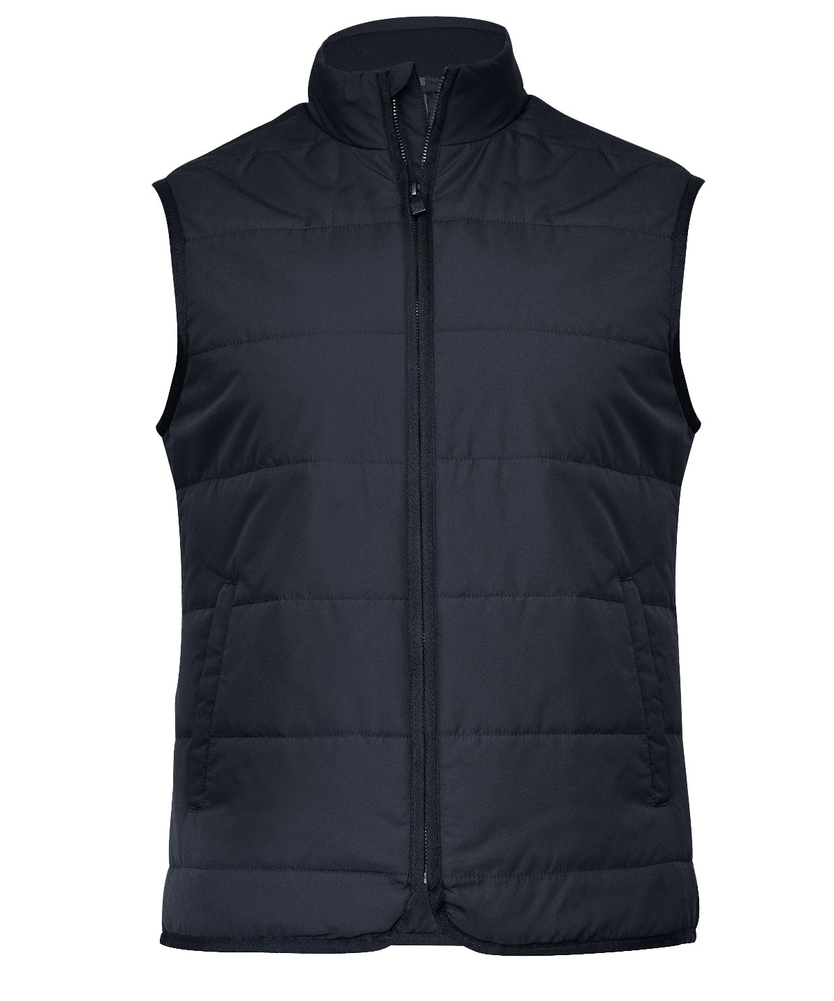 Hudson – horizontal quilted gilet - Dark Navy