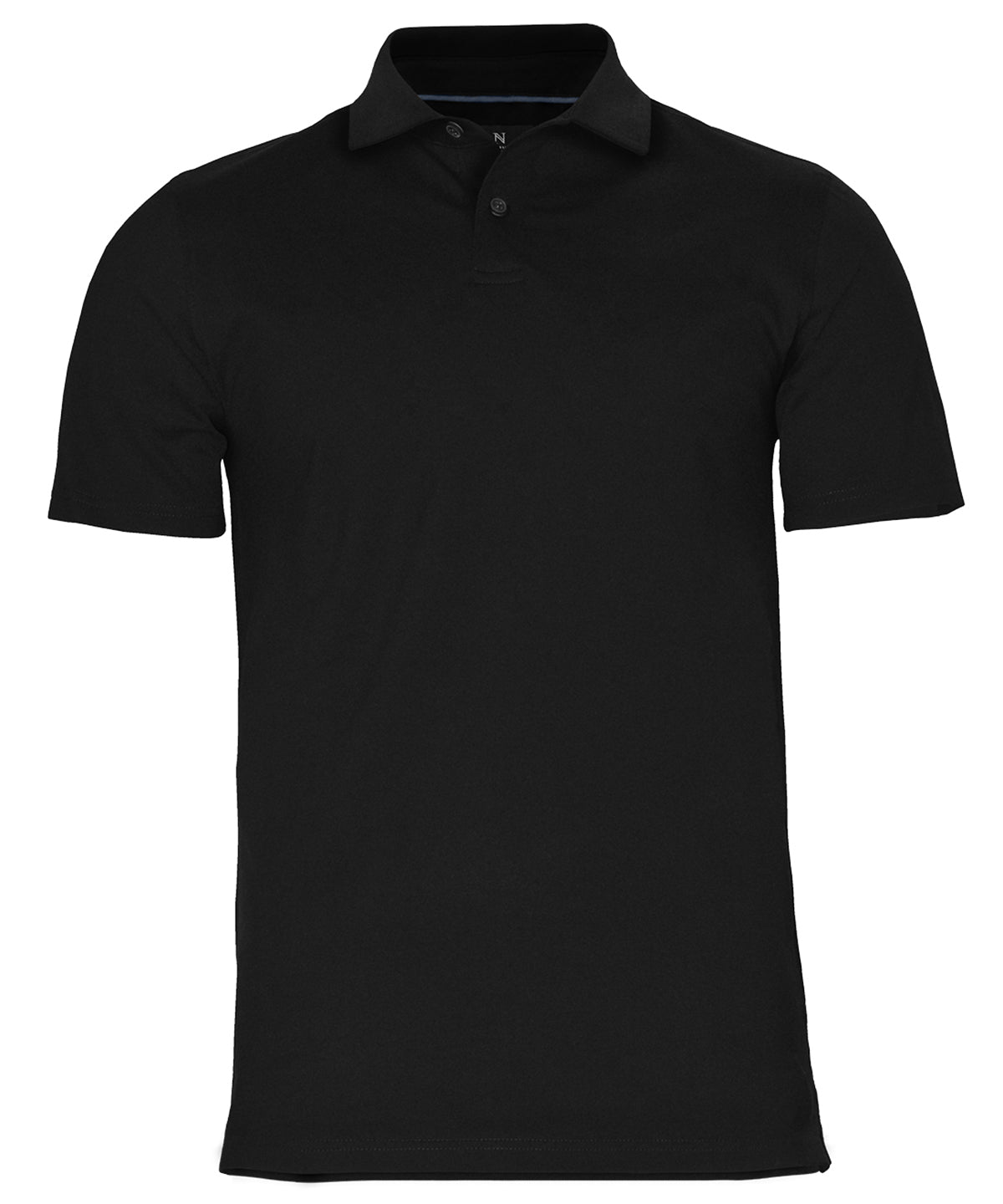 Princeton - Stretch deluxe cutaway polo - Black