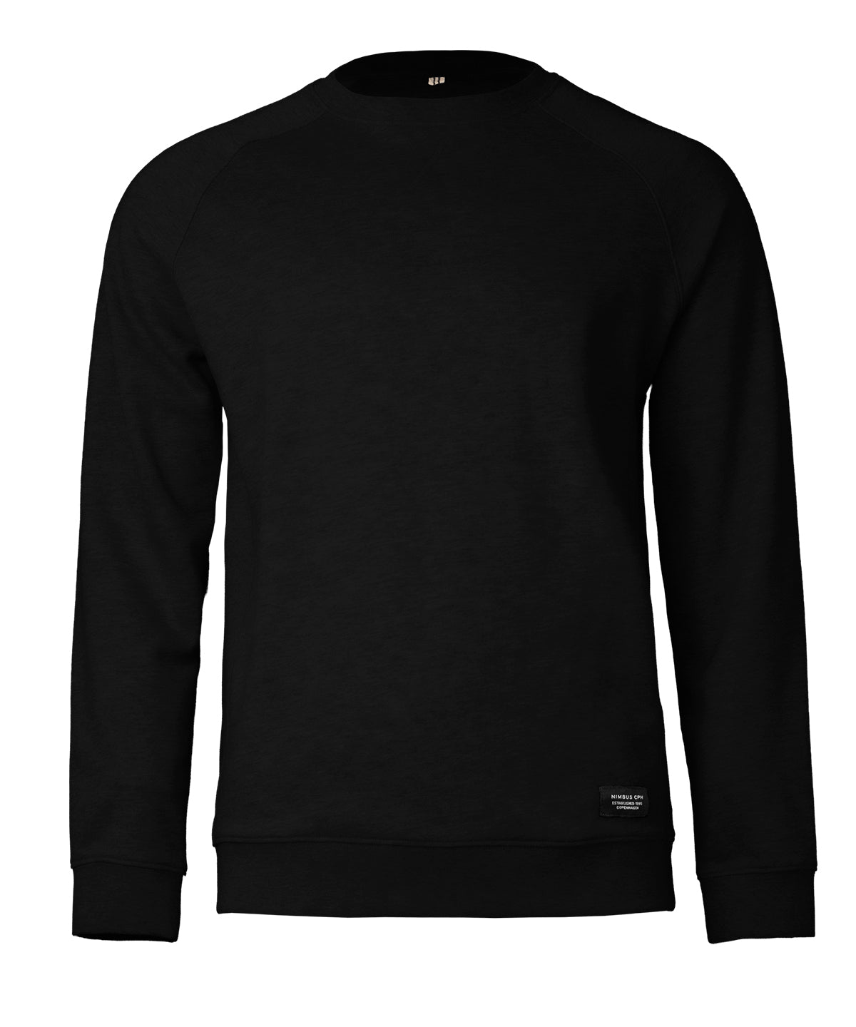 Georgetown – timeless luxury crewneck - Black