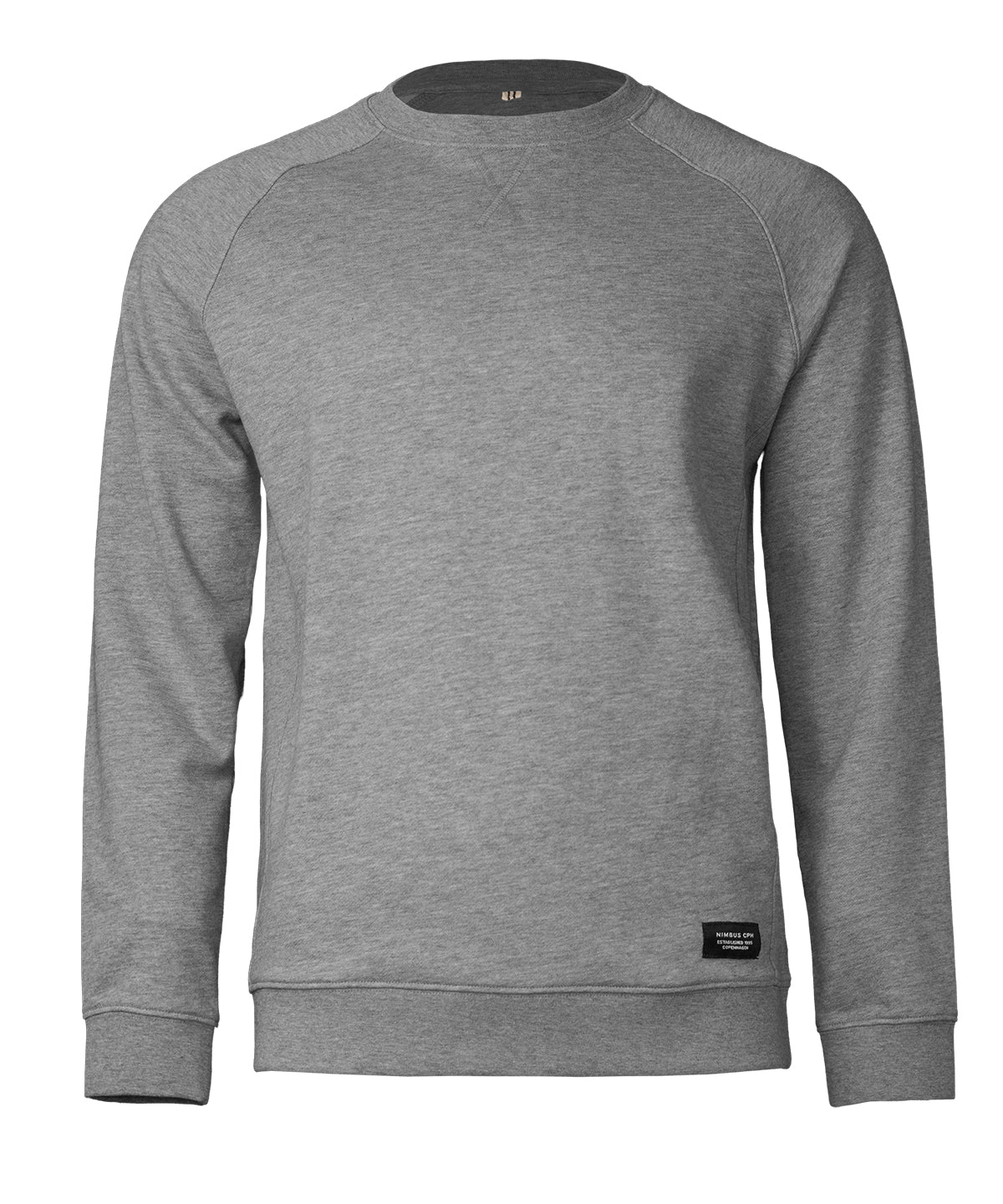 Georgetown – timeless luxury crewneck - Grey Melange