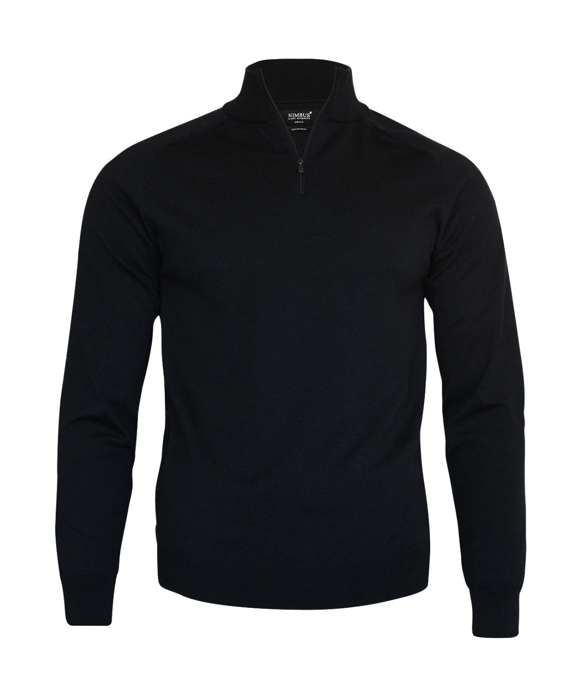 Brighton 1/4-zip  - Black