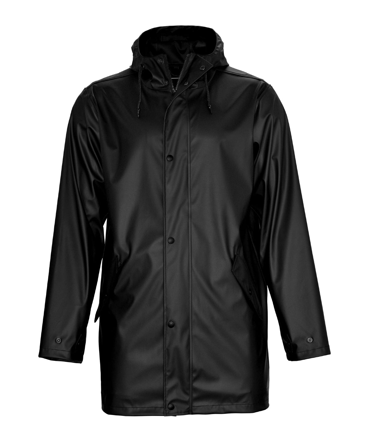 York unisex raincoat - Black