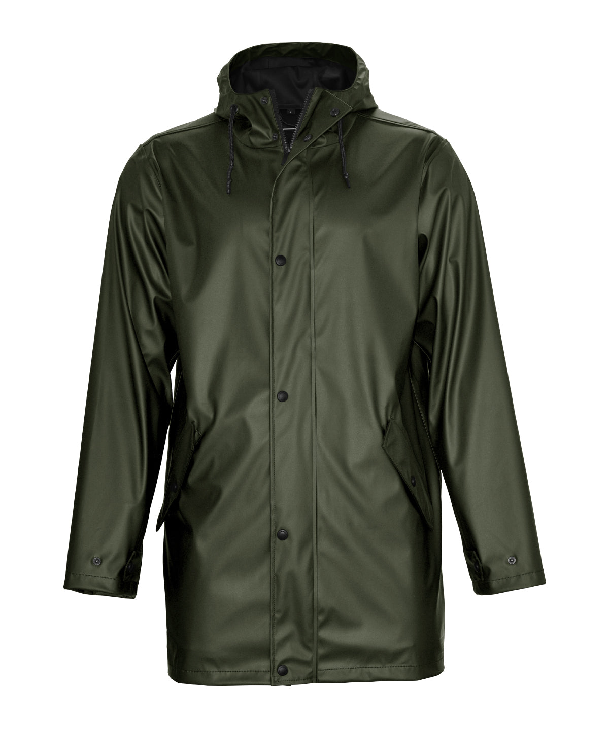 York unisex raincoat - Olive