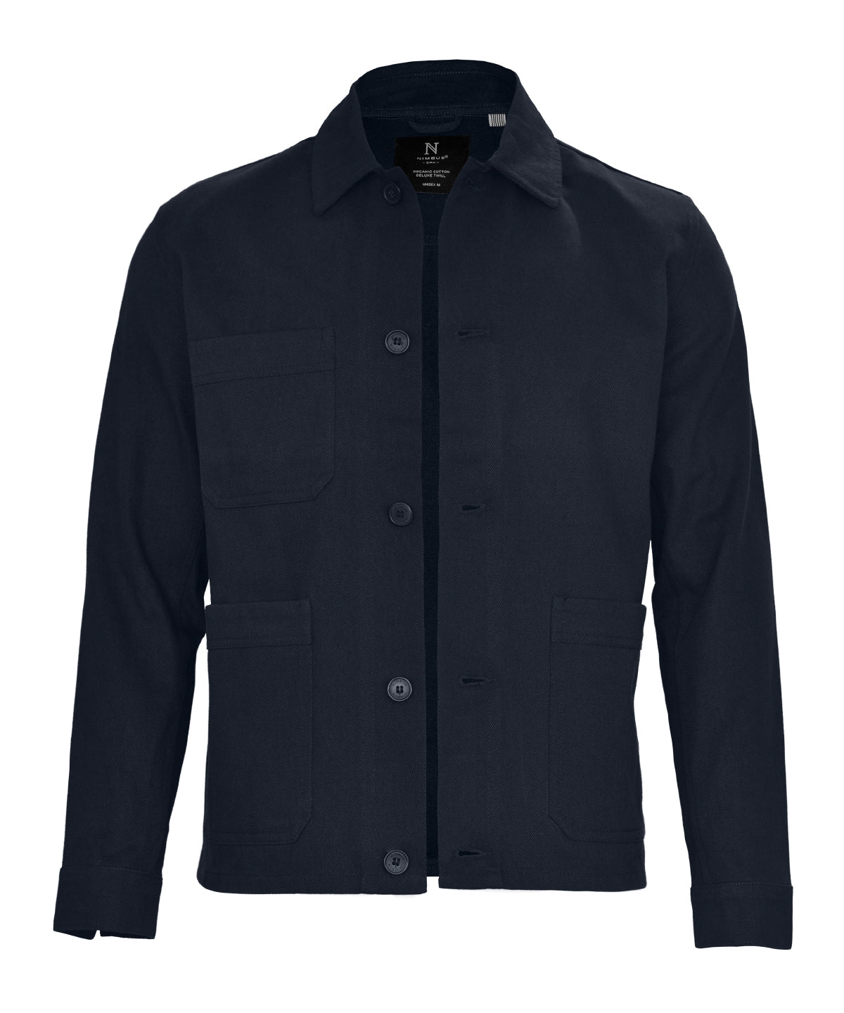 Sonoma twill unisex overshirt - Dark Navy