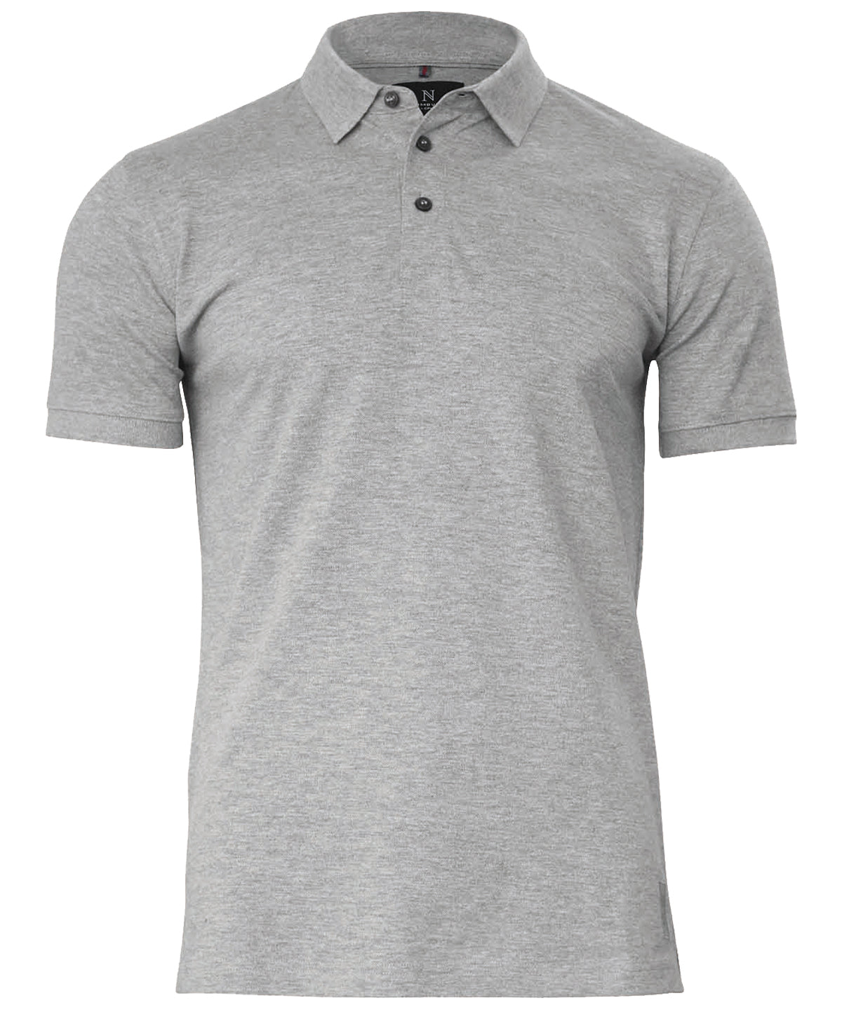 Harvard classic – stretch deluxe polo - Grey Melange