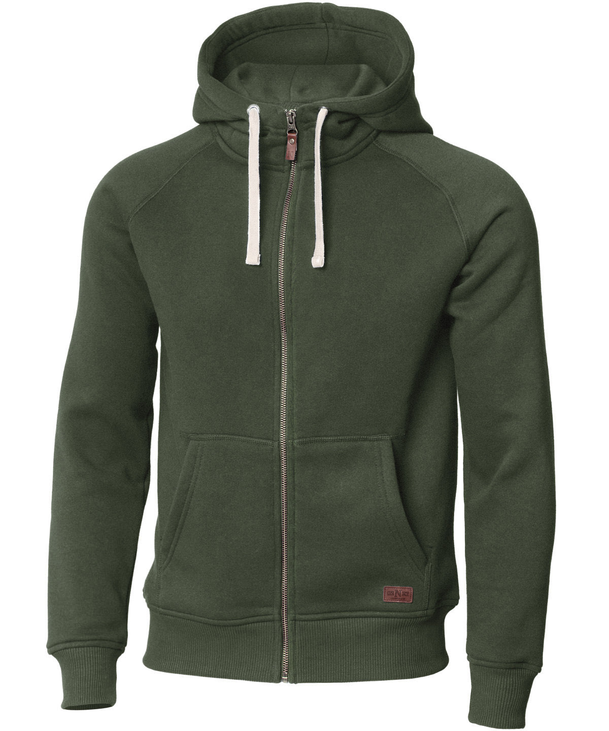 Williamsburg – fashionable hooded sweatshirt - Olive