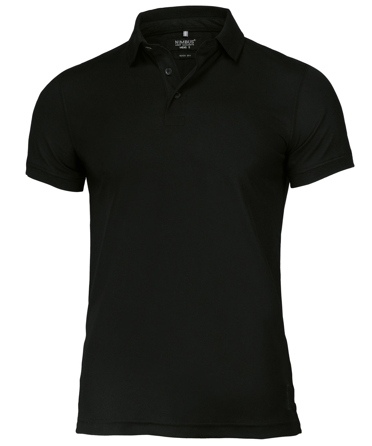 Clearwater – quick-dry performance polo - Black