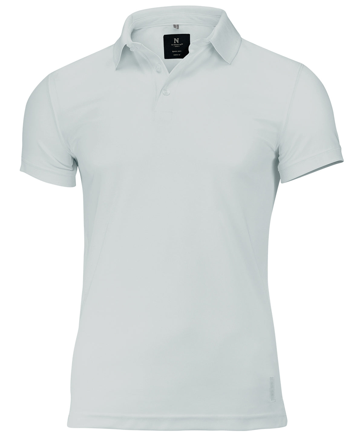Clearwater – quick-dry performance polo - Ice Grey